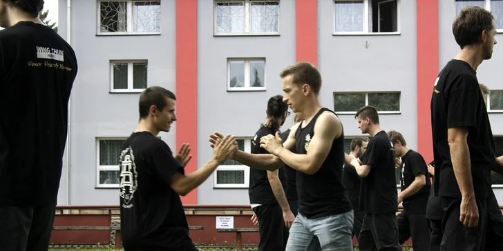 Lekce čínského bojového umění Wing Chun kung fu