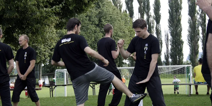 Lekce čínského bojového umění Wing Chun kung fu
