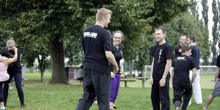 Lekce čínského bojového umění Wing Chun kung fu