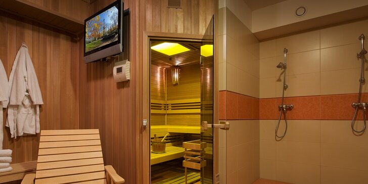 Privátní sauna na 90 minut pro dvě až čtyři osoby včetně občerstvení