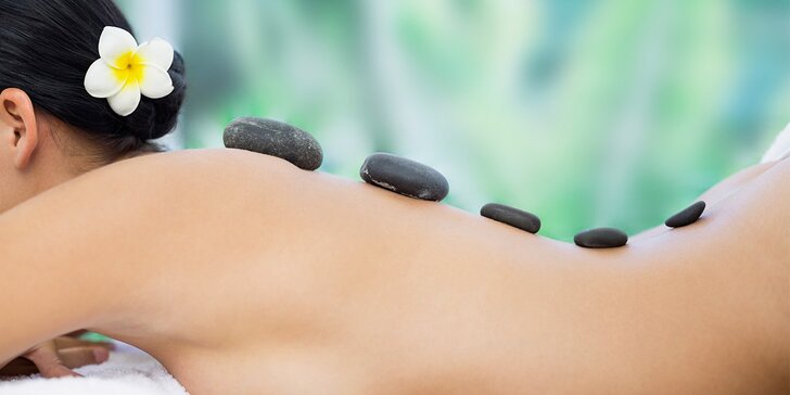 Havajské potěšení: Relaxační masáž horkými lávovými kameny