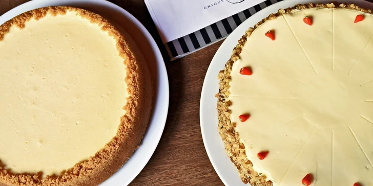 Pravá chuť Ameriky z Bohemia Bagel - cheesecake nebo mrkvový dort