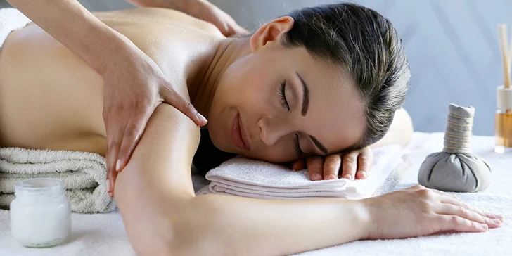 Za odpočinkem do centra Zlína: relaxační masáž s možností zábalu