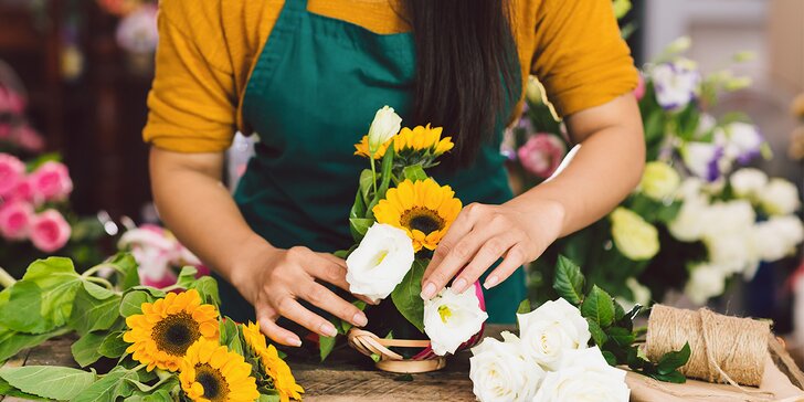 Zpříjemněte si podzim tvořením z květin: floristický kurz dle výběru