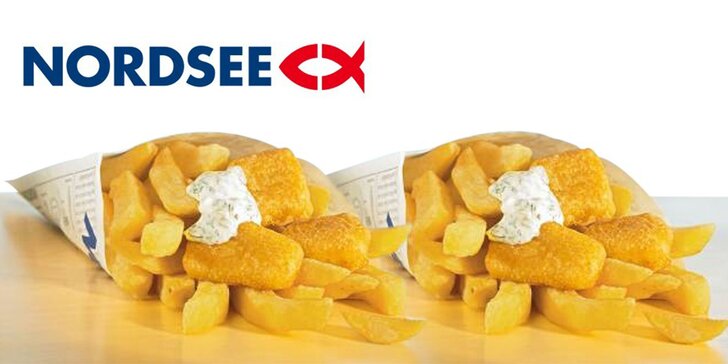 Dobrota do ruky: 2× fish&chips z restaurace NORDSEE v Praze i v Brně