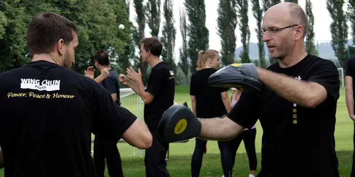 Lekce čínského bojového umění Wing Chun kung fu