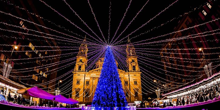 Výlet do Budapešti: Prohlídka vánočně vyzdobeného města a návštěva trhů