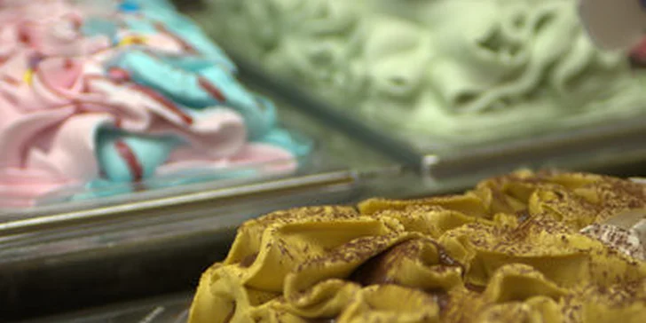 3 nebo 10 kopečků zmrzliny ve zmrzlinárně GELATI