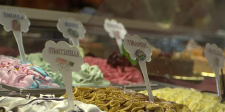 3 nebo 10 kopečků zmrzliny ve zmrzlinárně GELATI