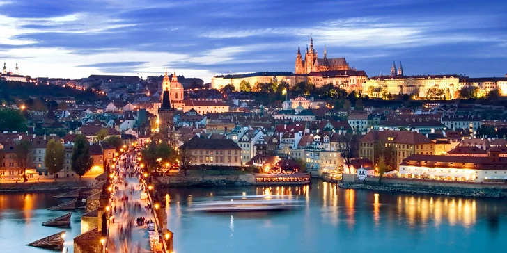 Romantická zimní Praha se snídaní a vstupem do Musea Kampa pro dva