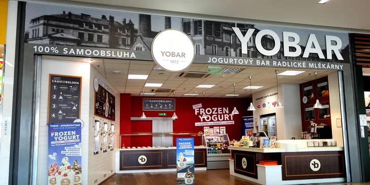 Káva a muffin z oblíbeného Yobaru: Na cestu do ruky nebo k posezení na místě