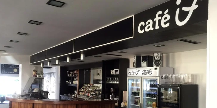 2x míchaný nápoj v 1. olomoucké filmové kavárně Café & Bar IF