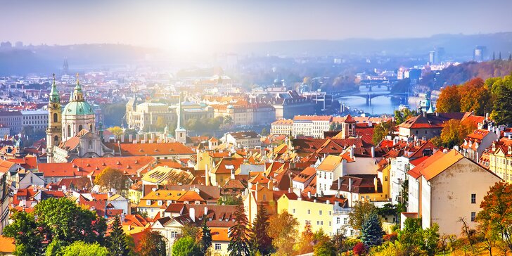 2-3 noci v oceněném penzionu v Praze se snídaní i možností wellness romantiky