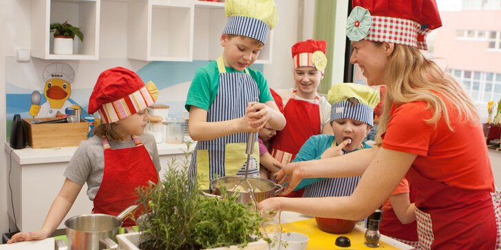 Kurzy vaření s dětmi "Kuchtíci v akci"