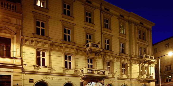 Zažijte Prahu jinak: ubytování v historickém hotelu a třeba i strašidelná procházka