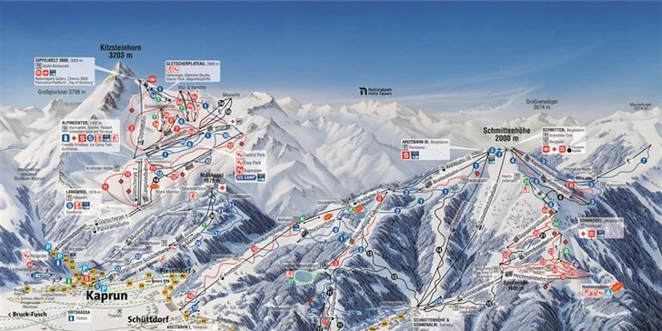 Báječná jednodenní lyžovačka v rakouském Zell am See / Kaprun