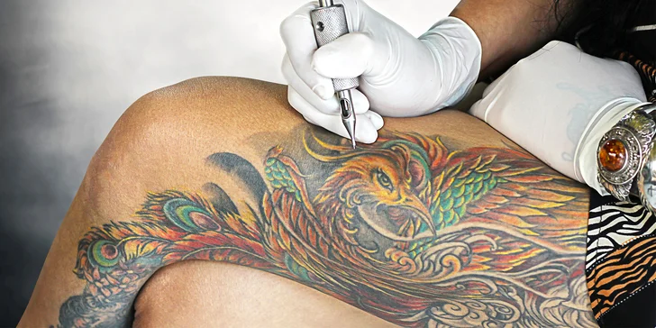 Nové tetování v profesionálním studiu Bronx ink