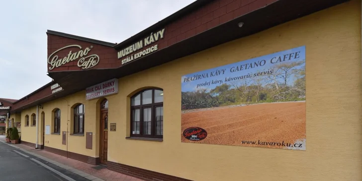 Návštěva expozice v muzeu kávy s výkladem a ochutnávkou