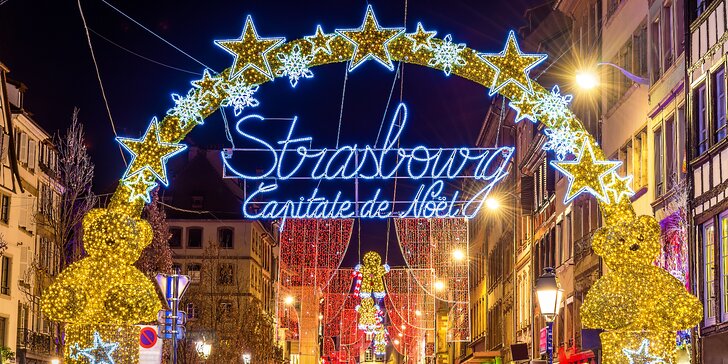 Kouzelný advent ve Štrasburku: prohlídka města i vánočních trhů