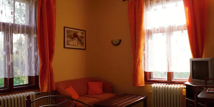 2 až 4 pohodové dny s polopenzí v krásné krajině kousek od Prahy na Karlštejnsku