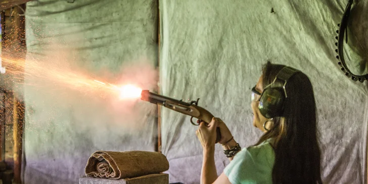Otestujte svou mušku ve střeleckém závodě s historickou pistolí