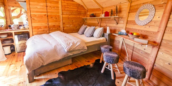 Treehouse Stvořidla se nachází ve stejnojmenné přírodní rezervaci.