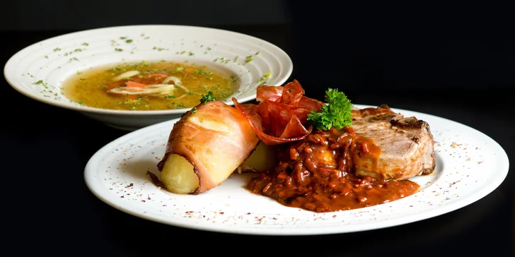 Objevte španělskou kuchyni: 3chodové menu s pořádným steakem