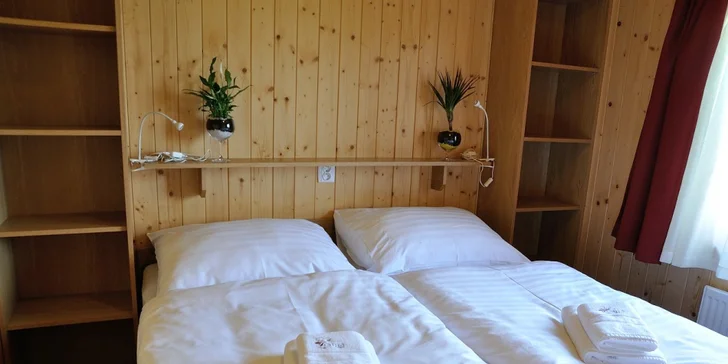 Romantický pobyt v srdci Beskyd s vířivkou, sektem a polopenzí