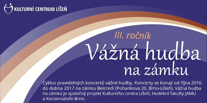 Vstupenky na cyklus Vážná hudba na zámku Belcredi