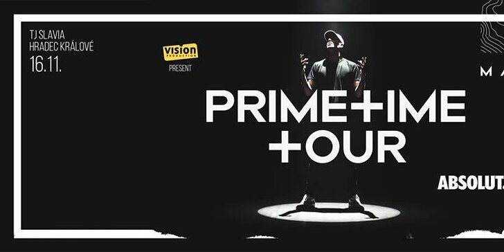 Klasická nebo VIP vstupenka na koncert Majk Spirit Prime tour (16. 11. 2016)