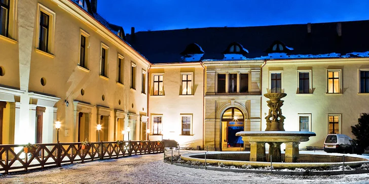Pohádková zima v hotelu Chateau Zbiroh s netradičním wellness