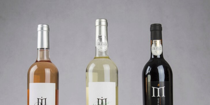 Luxusní provensálská vína z Francouzské vinotéky: 2 či 3 lahvinky v dárkové tašce