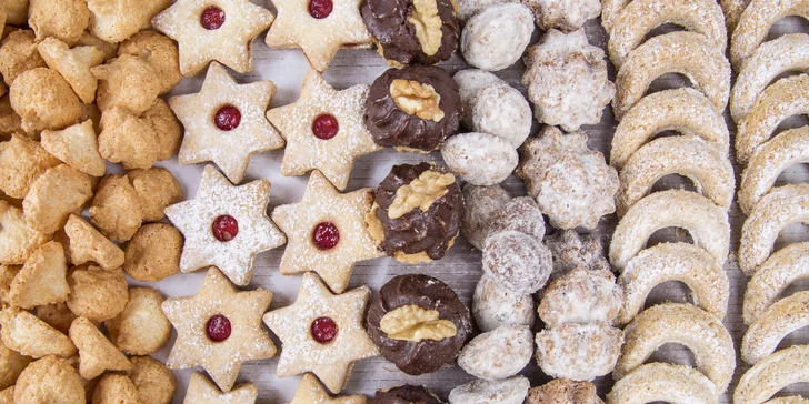 500g nabo 1000g krabička tradičního vánočního cukroví bez lepku