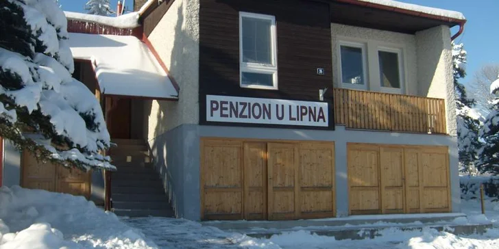 Dovolená na Lipně v apartmánu pro 4 nebo 5 osob s parkováním