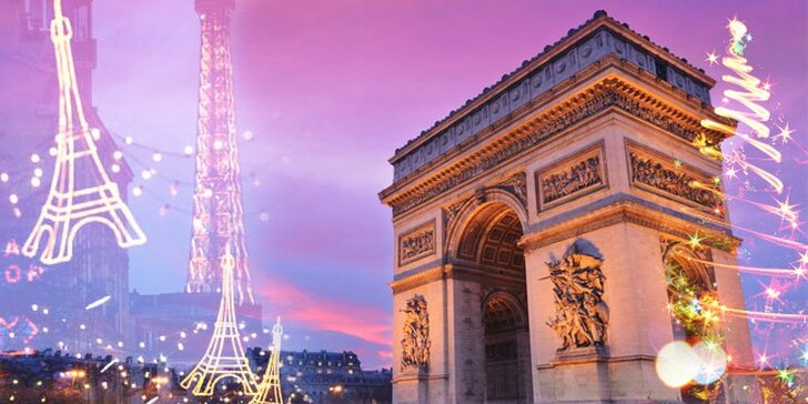 Den v kouzelné Paříži s průvodcem a návštěvou adventních trhů na Champs Elyseés