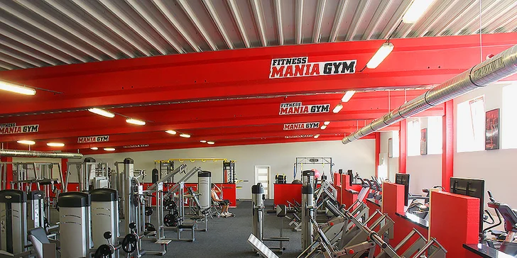 Zacvičte si zkusmo: Časově neomezená návštěva Fitness Mania Gym