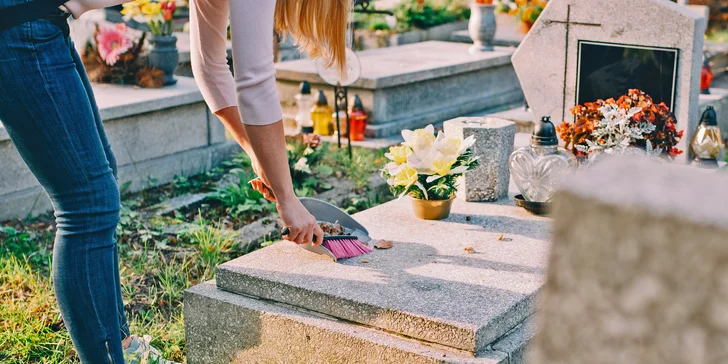 Důstojné místo posledního odpočinku: úklid jednou nebo dvakrát ročně