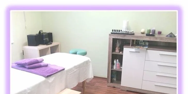 Regenerační masáž zad a šíje v délce 60 minut