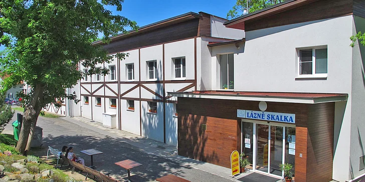 3denní lázeňský pobyt s procedurami a polopenzí v Lázních Skalka
