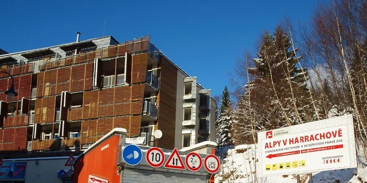 4 noci v apartmánu Čertovka v Harrachově pro 4 osoby