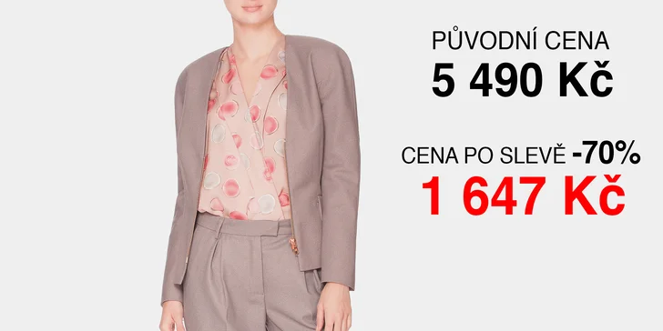 Exkluzivní akce: 70, 80 a 90 % slevy značky Pietro Filipi