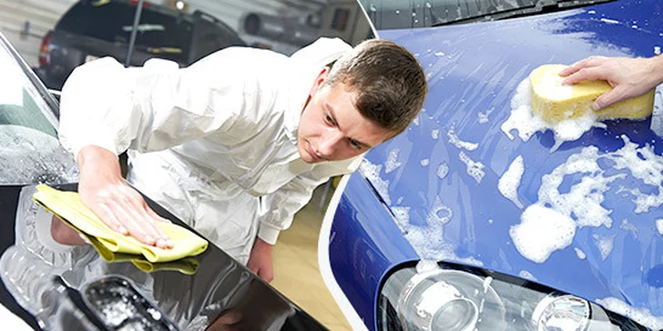 Důkladné a šetrné ruční mytí automobilu