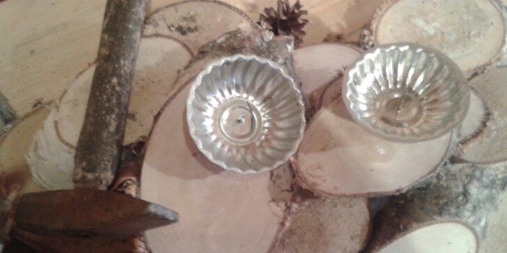 Víkendové tvoření v Rodasu: vyrobte a nazdobte si dřevěný svícen a svíčku