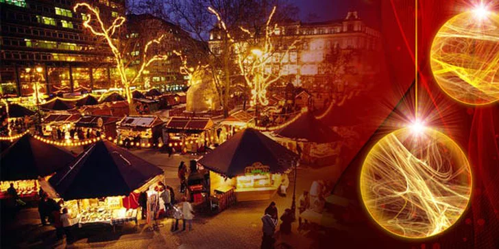 Adventní Budapešť: vánoční trhy či secesní lázně Széchényi