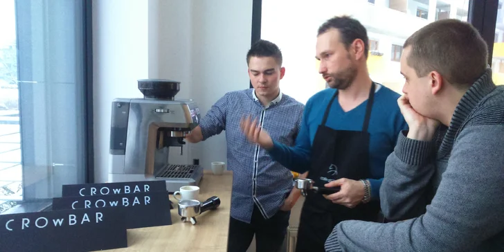 Baristický kurz domácí přípravy espressa pro milovníky kávy