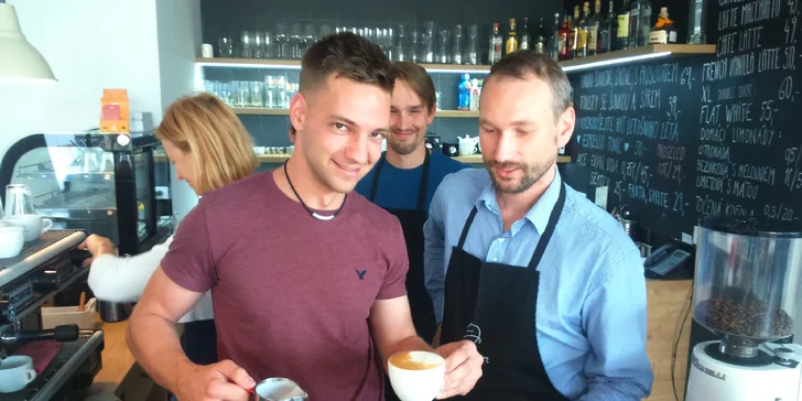 Baristický kurz domácí přípravy espressa pro milovníky kávy