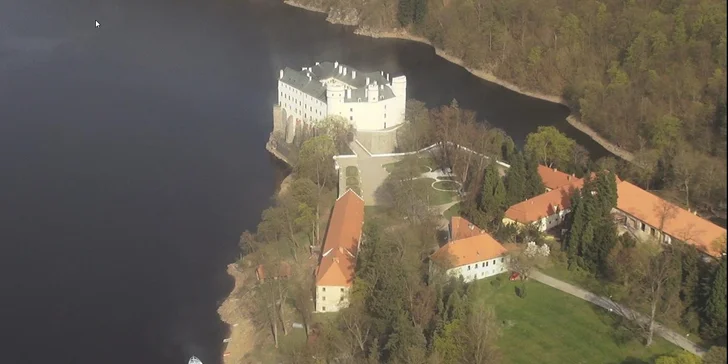 Vyhlídkový let nad Orlík a další krásná místa