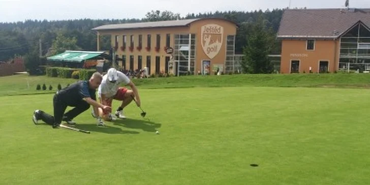 50minutová lekce golfu s trenérem včetně vybavení – na hřiště GC Ještěd - pro začátečníky i pro pokročilé