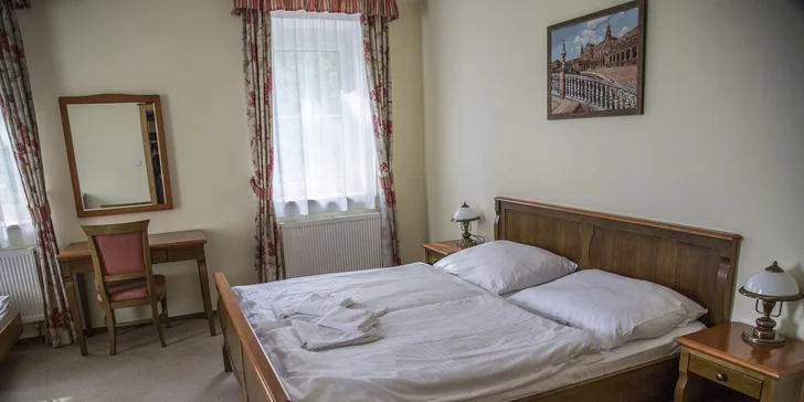 Relax s polopenzí a neomezeným bazénem v hotelu Goethe v Mariánských Lázních