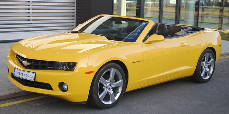 Zážitková jízda ve sporťáku: Chevrolet Camaro k zapůjčení na 6, 12 nebo 24 hod.